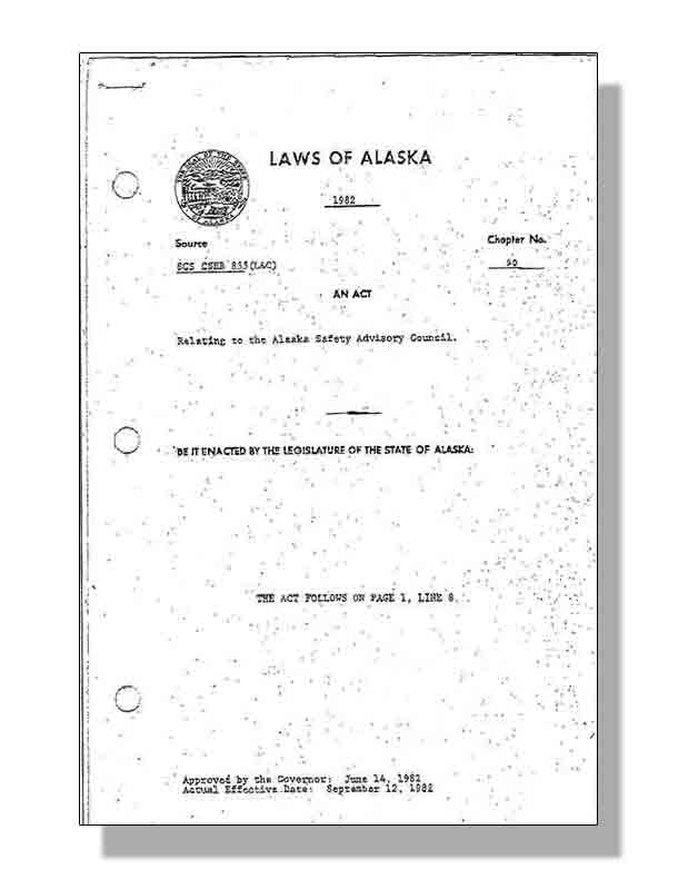 The document scan of HB835 dating June 14, 1982